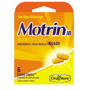 Motrin IB Pain Reliever/Fever Reducer 6 ct