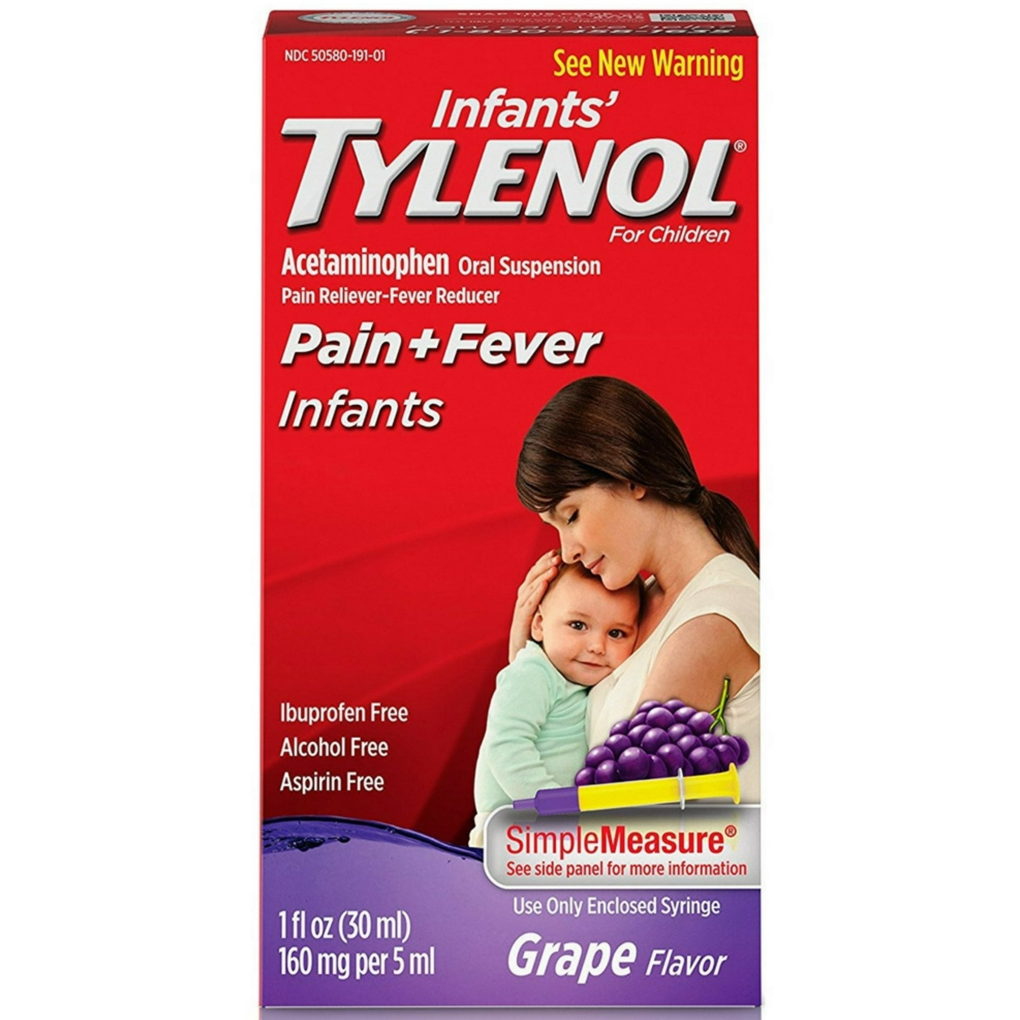 Tylenol Infant Grape loz 6ct