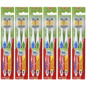 Colgate Classic Clean Full Head Toothbrush Soft 2T 6ct