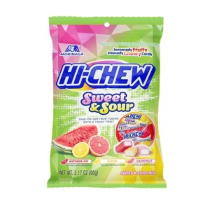 Hi-Chew Sweet & Sour Mix Peg Bag 3.17oz 6ct