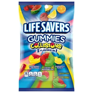 Life Savers Collisions Gummy Candy 7oz 12ct