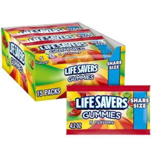 Lifesavers Original 5 Flavors Gummy Candy 15ct