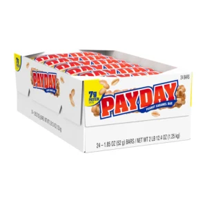 Payday Peanut Caramel Candy Bars 1.85oz 24ct