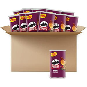 Pringles BBQ Potato Crisps Chips 2.5oz 12ct