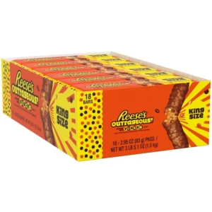 Reese's Outrageous! King Size Bars 2.95oz 18ct