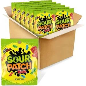 Sour Patch Sour Sweet Gummy Candy 5oz 12ct