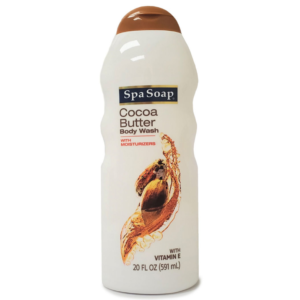 SpaSoap Cocoa Butter Body Wash 20oz 6ct