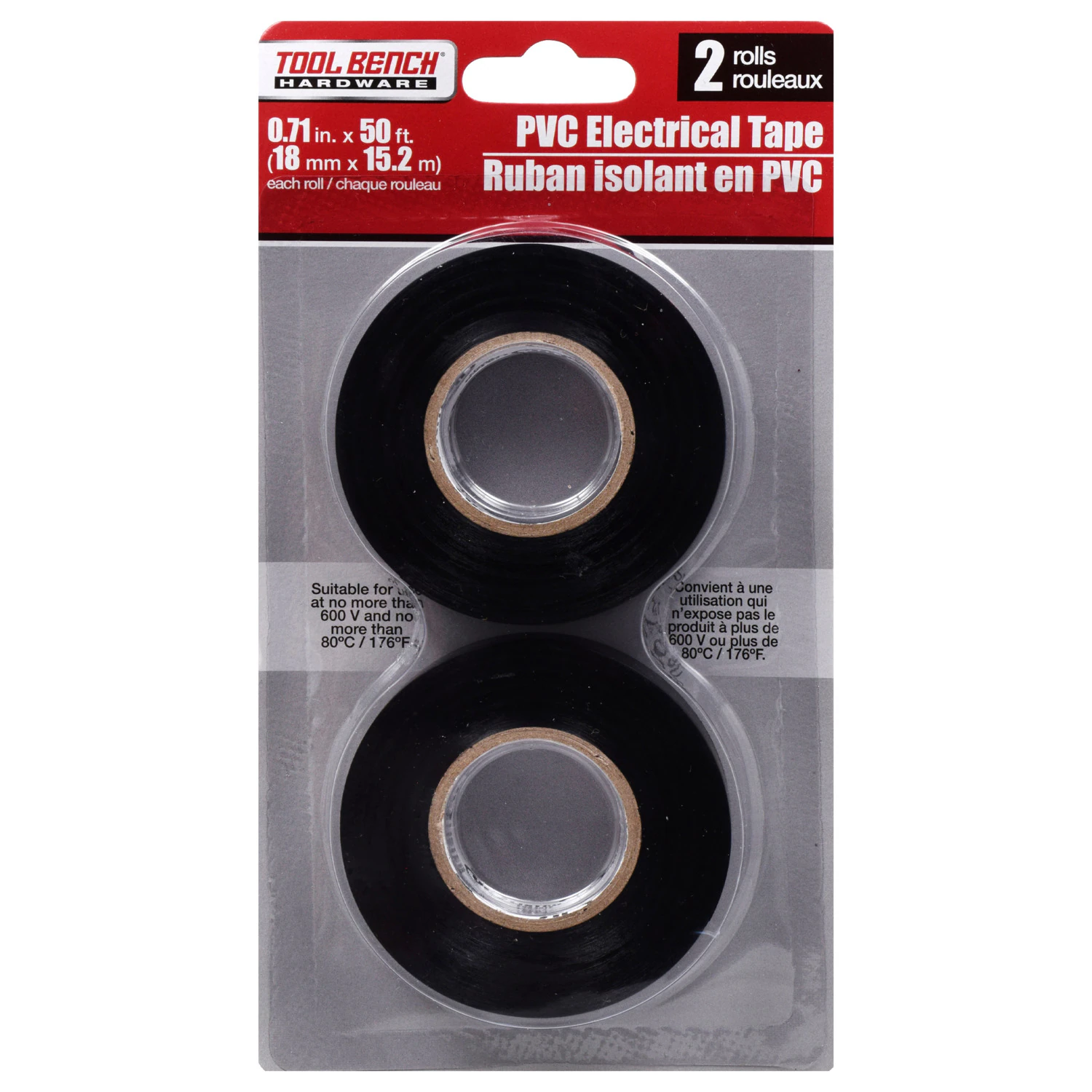 Tool Bench Hardware PVC Electrical Tape Rolls 2T