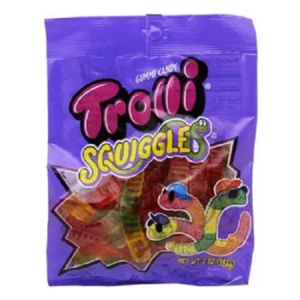 Trolli Peg Bag Squiggles 12ct