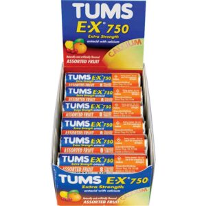 Tums Extra Assorted Fruit 12ct