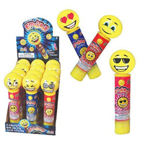 Kidsmania Laser Pop Emoji Pop with Lollipops 12ct