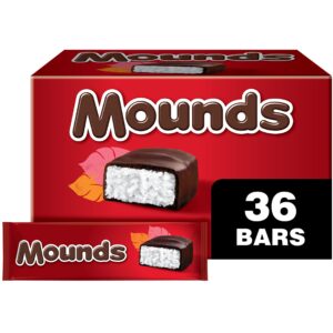 Mounds Dark Chocolate Coconut Candy Bar 1.75oz 36ct