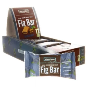 Nature's Bakery Whole Wheat Fig Bar Blueberry 2oz 12ct